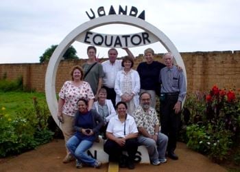 AOS Ministry Team at the Equator
