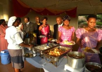 Graduates & Their Wives at Banquet