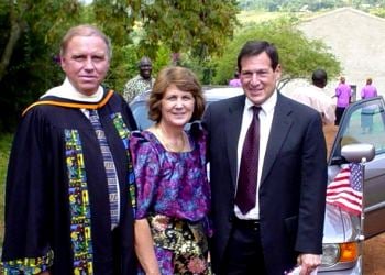 President & Mrs Clair with US Ambassador