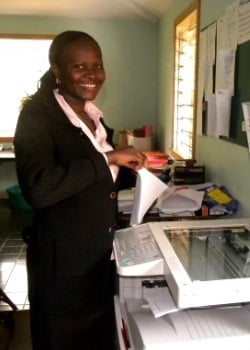 Winnie Among, Registrar