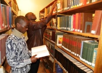 Students in Library
